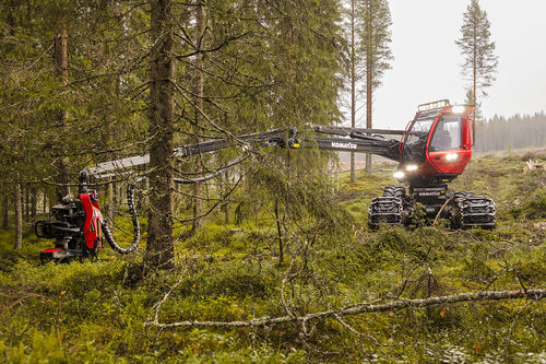 Harvester de rodas - 931-4 - KOMATSU Forest