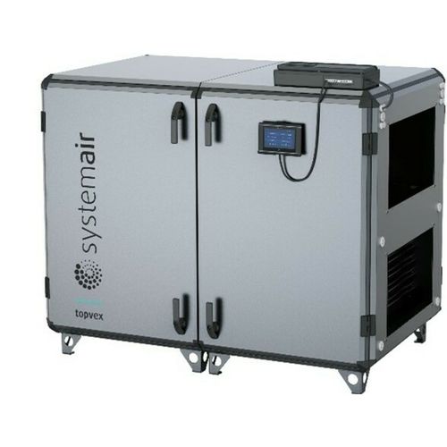 Unidade de tratamento de ar horizontal - Topvex series - Systemair - para espaço residencial / para escola / para escritório