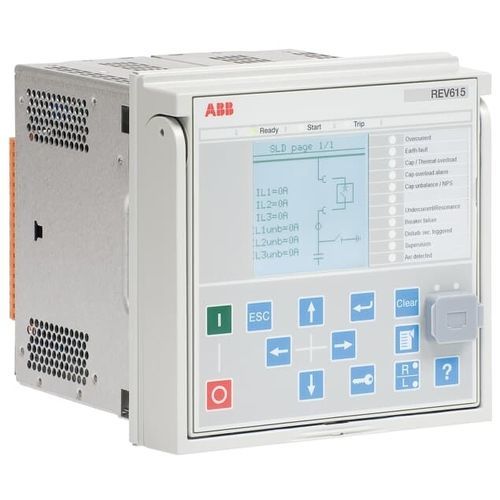 Relé de sobrecarga - REV615 - ABB Oy Distribution Automation - de potência / para capacitor / para montagem em painel