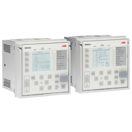 Relé de monitoramento de potência - REC615  - ABB Oy Distribution Automation - de sobrecarga / trifásico / para montagem em painel