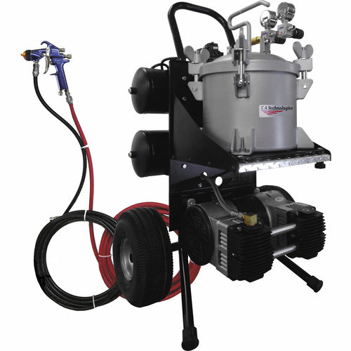 Máquina de pulverização móvel - Black CAT BC100H - C.A.Technologies - de tinta / eletropneumática / HVLP