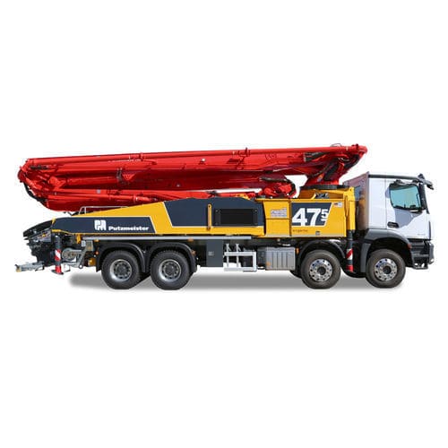 Caminhão com bomba de concreto para caminhão misturador - M47-5 - PUTZMEISTER - para obras