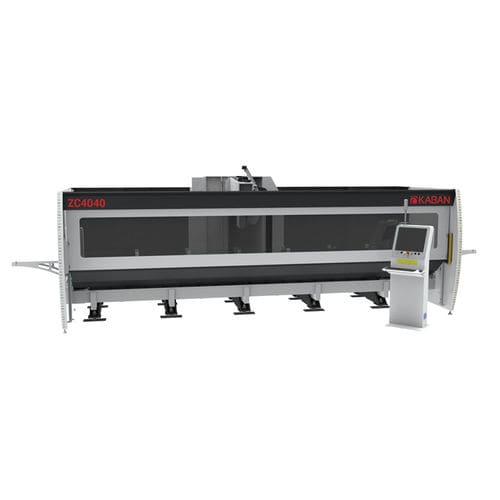 Centro de usinagem de 4 eixos - ZC 4040  - KABAN MAKINA SANAYI VE TIC. LTD. STI - vertical / para aço / para alumínio