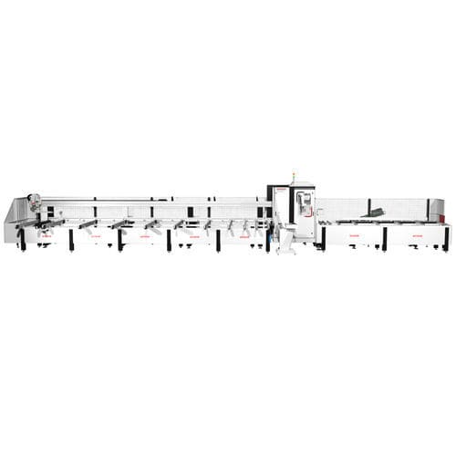 Máquina de corte com faca rotativa - SA 3030 - KABAN MAKINA SANAYI VE TIC. LTD. STI - com lâmina dentada / para PVC / para perfis em PVC