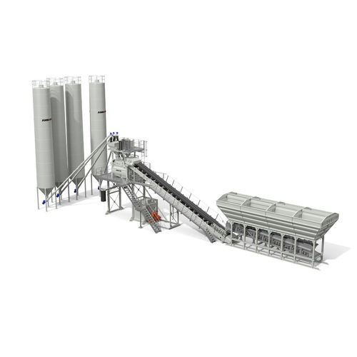 Central de concreto estacionária - CBT 105-150 TB ELBA - Ammann - compacta