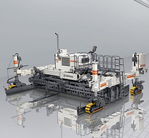 Pavimentadora de fôrmas deslizantes inset - SP 94i - Wirtgen