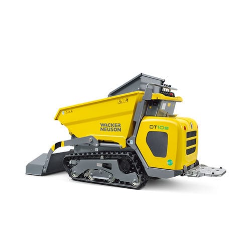 Dumper de esteiras - DT10e - Wacker Neuson SE - elétrico / com chassis articulado / compacto
