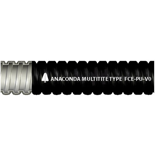 Espaguete tubo de proteção - FCE PU V0 series  - Anamet Europe - espiral / para cabos / em aço galvanizado