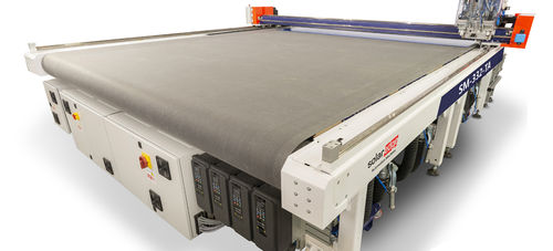 Máquina de corte com faca - SM-332-TA - SolarEdge Automation Machines S.p.A. - para PVC / para acrílico / para tecidos