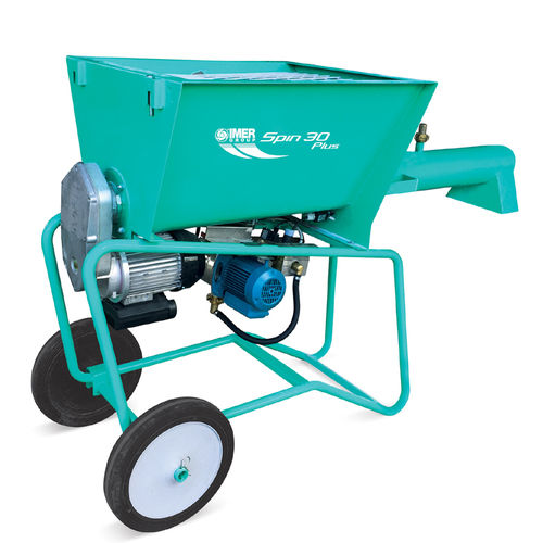Misturador de pás - SPIN 30 PLUS - IMER International SPA - horizontal / móvel / contínuo