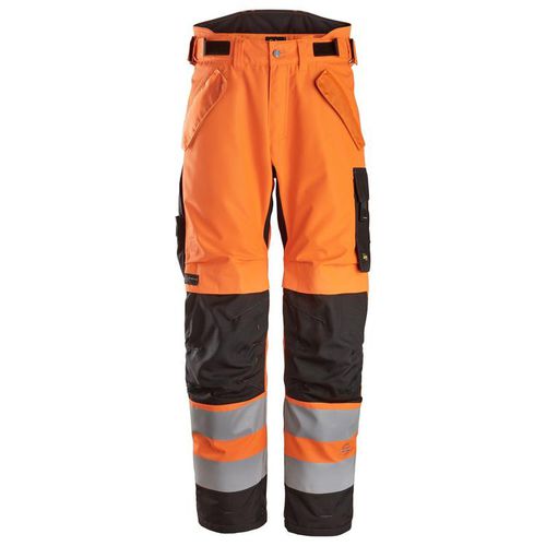 Calça de trabalho - 6630 - Snickers Workwear AB - de alta visibilidade / impermeável / de tipo 2