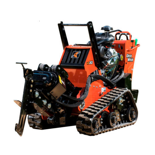 Arado enterrador vibrante de condutor a pé - VP30 - The Charles Machine Works, Inc