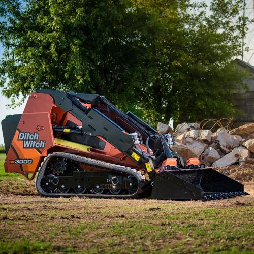 Minicarregadeira compacta a diesel - SK3000  - The Charles Machine Works, Inc