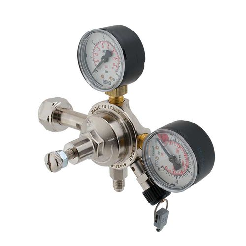 Regulador-redutor de pressão de gás - MACRO - OXYTURBO SPA - de membrana / de mola / em latão