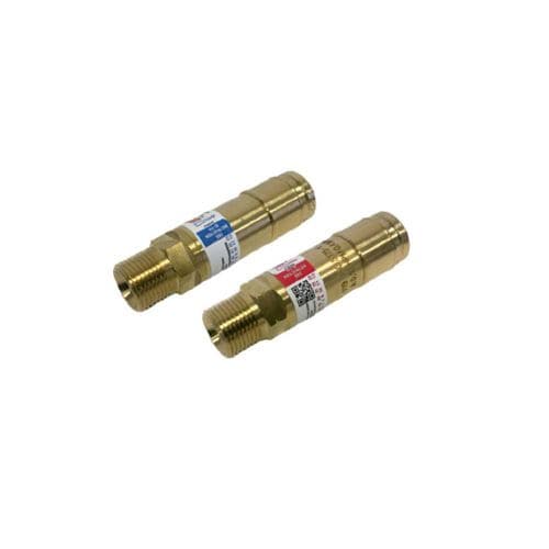 Válvula de segurança para gás - 1502 series - OXYTURBO SPA - em latão / manual / combustível