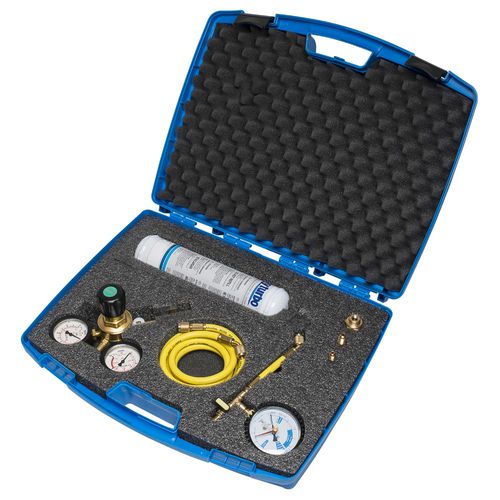 Testador de estanqueidade de fluxo - KLYMA KIT 1000 - OXYTURBO SPA - de pressão / para aplicações automotivas