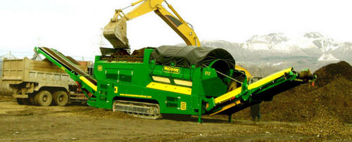Peneira para mineração - 512 R-T - McCloskey International Limited - móvel / de tambor / para produtos a granel