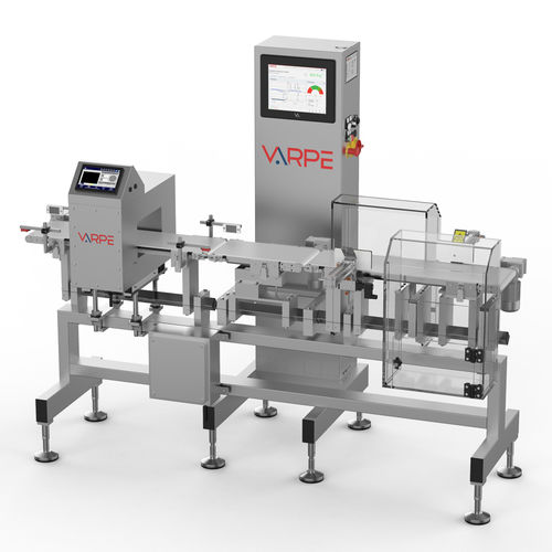 Classificadora por peso para a indústria de alimentos e bebidas - COMBI DM - Varpe Control de Peso, S.A. - para aplicações agrícolas / para produtos cosméticos / para produtos fitossanitários