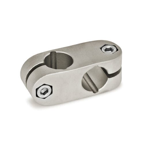 Conector de tubos cruzeta - KK series - Inocon GmbH - em alumínio / ajustável
