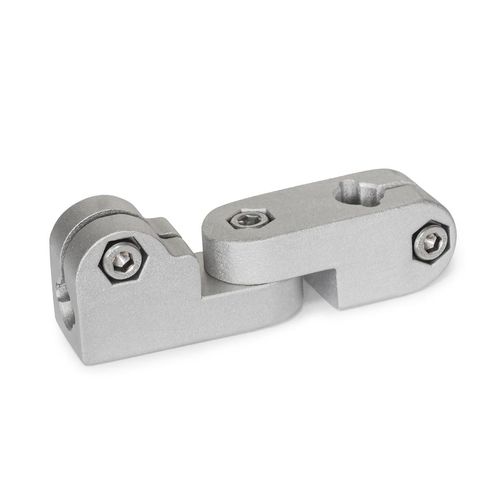 Conector para tubos redondos - GKP series - Inocon GmbH - cruzeta / em alumínio / ajustável
