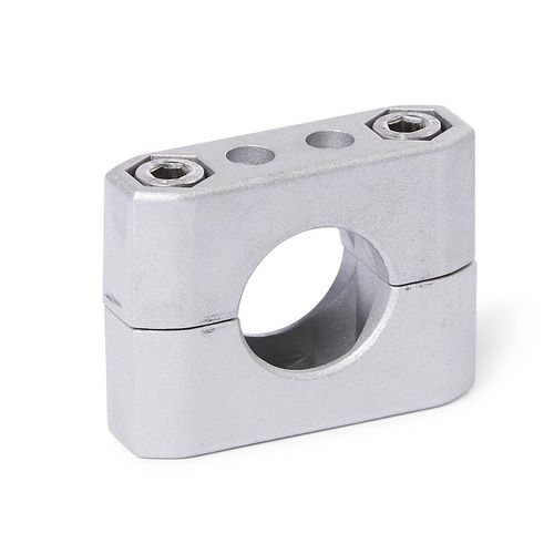 Suporte de tubo - CM series - Inocon GmbH - de corte / de alumínio / flangeado