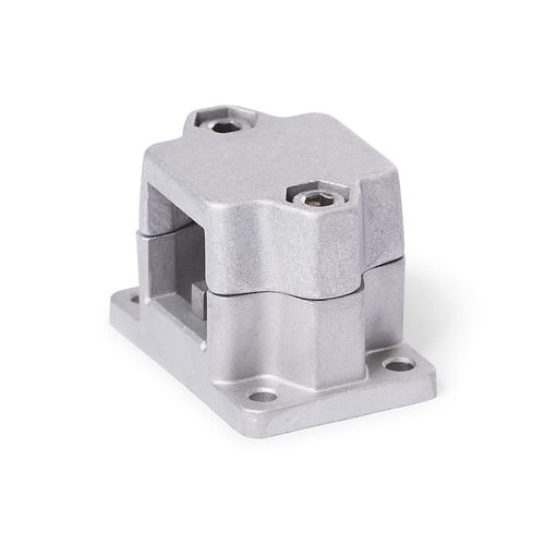 Conector para tubos redondos - FM.E series - Inocon GmbH - quadrado / em alumínio / ajustável