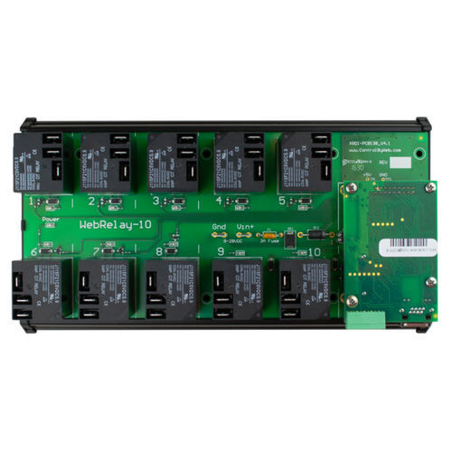 Relé de controle de temperatura - WebRelay-10 Plus™ - Xytronix Research & Design, Inc. - de impulsos / 1 NA/NF / Ethernet