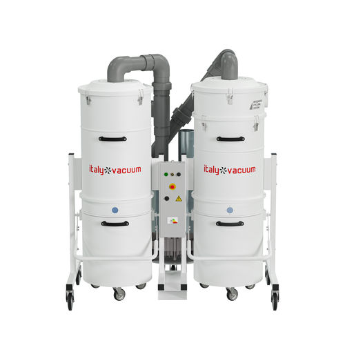 Aspirador industrial - TWIN - ITALYVACUUM S.R.L. - de pó / de cavacos / elétrico