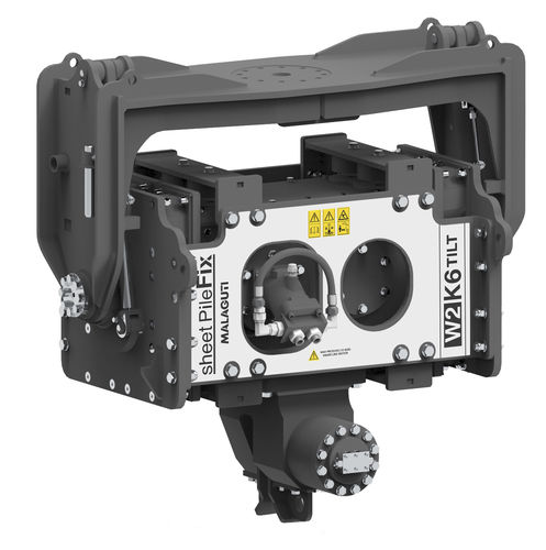 Equipamento para cravação de postes para estaca-prancha - K4/K6 - Malaguti srl