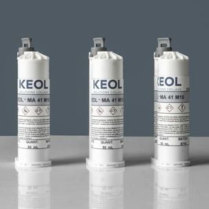 Cola de metacrilato - KEOL-MA 8511 - KEOL - para metais / para plástico / bicomponente