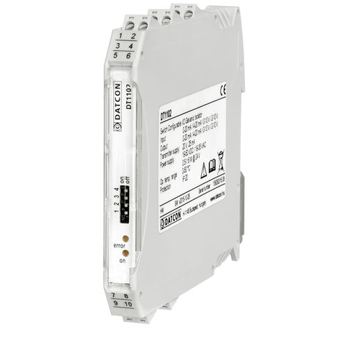 Isolador galvânico - DT1102 series - Datcon Industrial Electronics Ltd. - 4-20mA / de corrente / de tensão CC