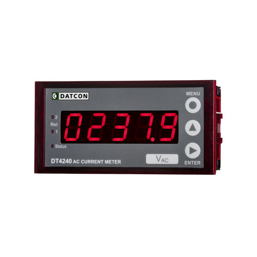 Voltímetro digital - DT4240 series - Datcon Industrial Electronics Ltd. - para montagem em painel / CC