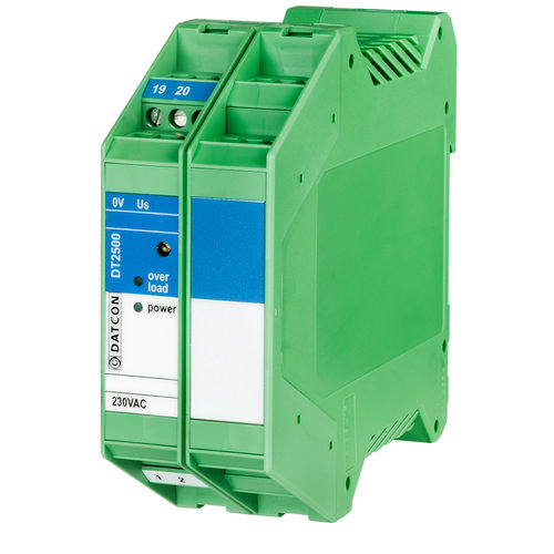 Fonte de alimentação elétrica para trilho DIN - DT2500 series - Datcon Industrial Electronics Ltd. - CA/CC / com proteção contra sobrecorrente / ATEX