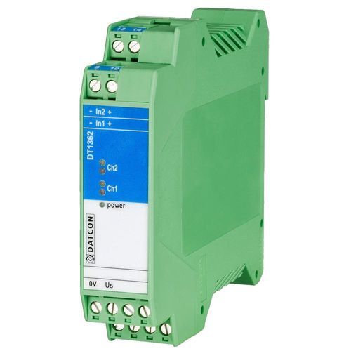 Isolador de sinal - DT1362 intrinsically safe input - Datcon Industrial Electronics Ltd. - canal duplo / ATEX / NAMUR