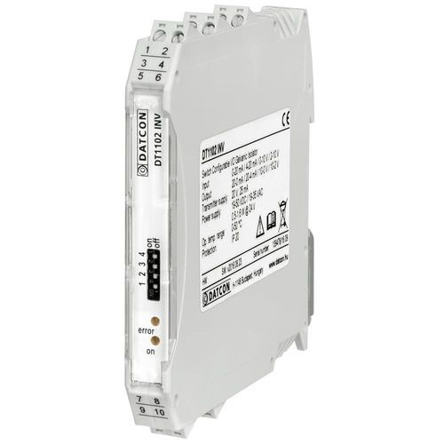 Isolador galvânico - DT1102 INV inverse characteristics - Datcon Industrial Electronics Ltd. - 4-20mA / de tensão / de corrente