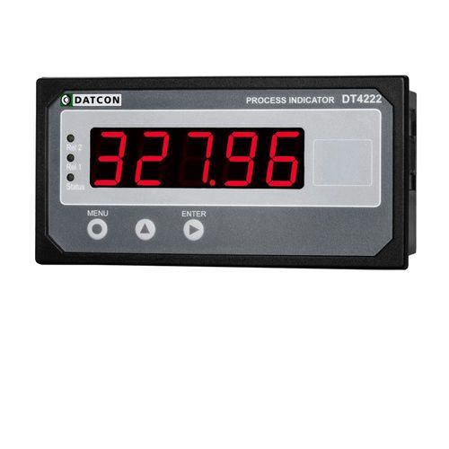 Indicador de processo - DT4222 series - Datcon Industrial Electronics Ltd. - com display LED / de 5 dígitos / para montagem em painel
