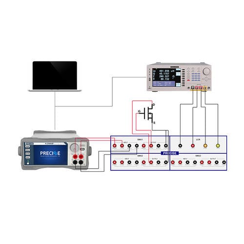 Sistema de teste de fator de capacidade - Wuhan Precise Instrument Co.,Ltd - para semicondutores / MOSFET / modular