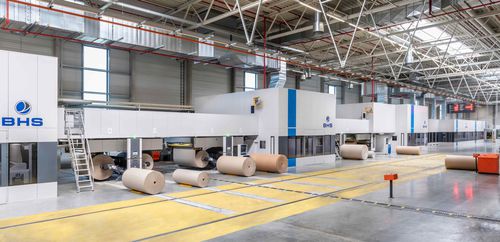 Máquina de fabricação de caixas de papelão ondulada - CLASSIC Line - BHS - automática