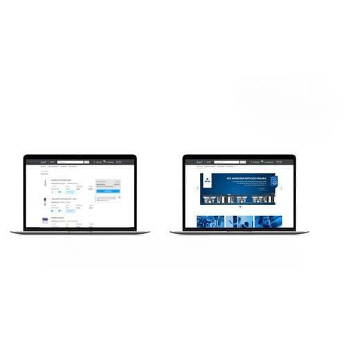 Plataforma web de comércio eletrônico - iCorr® eBusiness - BHS - de treinamento / industrial / em tempo real