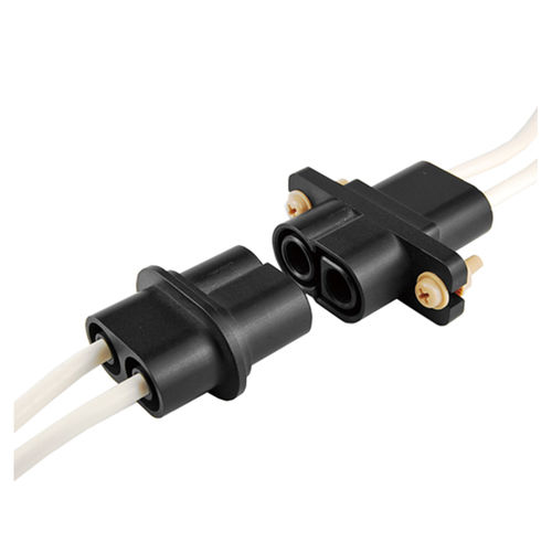 Conector de alta tensão - WHV-x-2P-10 - JC CHERRY INC. - de alimentação elétrica / retangular / fêmea