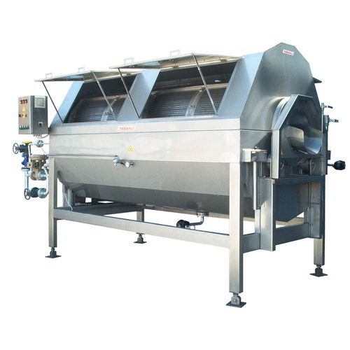 Máquina de escaldagem para hortaliças - TSDB - TABANLI MAKINA SAN VE TIC LTD STI - para cogumelos / para a indústria alimentícia / a vapor