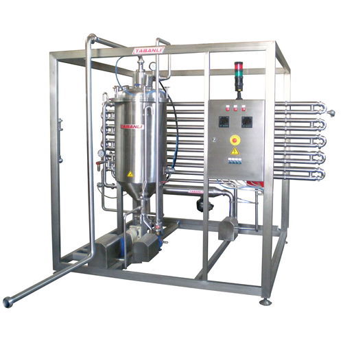Pasteurizador tubular - TDTPH - TABANLI MAKINA SAN VE TIC LTD STI - para a indústria alimentícia / desgaseificador