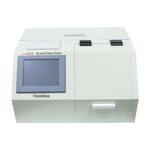 Aparelho de teste de acidez - VS-9801 - Weshine Electric Manufacturer CO Ltd - automático / para óleo