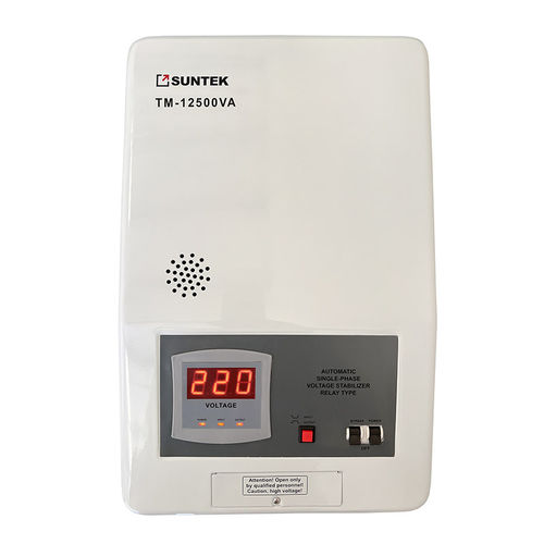 Estabilizador de tensão monofásico - SUNTEK TM-12500VA - Electrosheriff - automático