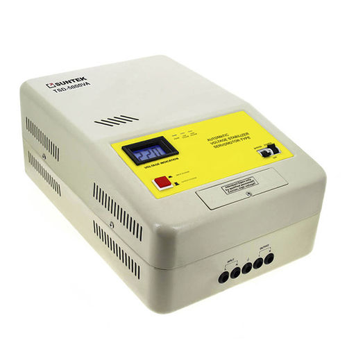 Estabilizador de tensão monofásico - SUNTEK 5000 VA EM - Electrosheriff - trifásico / automático