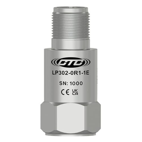 Sensor de aceleração vibratório - LP302 - CTC - com saída analógica / hermético