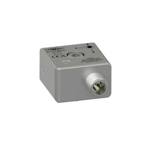 Acelerômetro triaxial - AC115-M12D - CTC - hermético