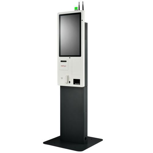Terminal para quiosque - Cachet JK-2400 Series - Posiflex Technology - com tela multitouch / com tecnologia capacitiva projetada / de piso