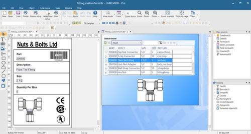 Software de interface - LABELVIEW  - TEKLYNX - de qualidade / de desenvolvimento / de criação