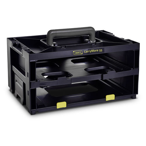 Caixa em PP - CarryMore 55 - raaco Germany Handels GmbH - de armazenamento / de transporte / com pegas